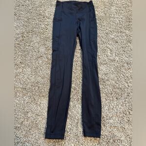 Lululemon Athletica size women 2, black leggings, EUC like new